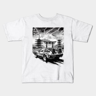 Back to the Japan Temple Kids T-Shirt